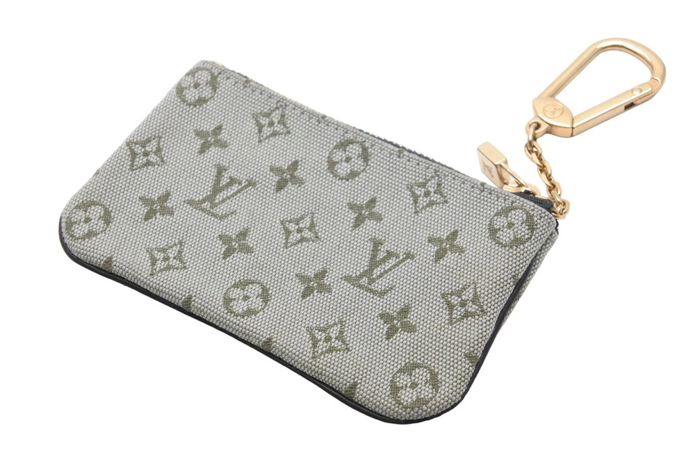 LOUIS VUITTON Monogram Pochette coin case Wallet key ring wallet
